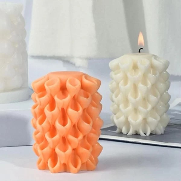 Spiral Step Candle Candleman