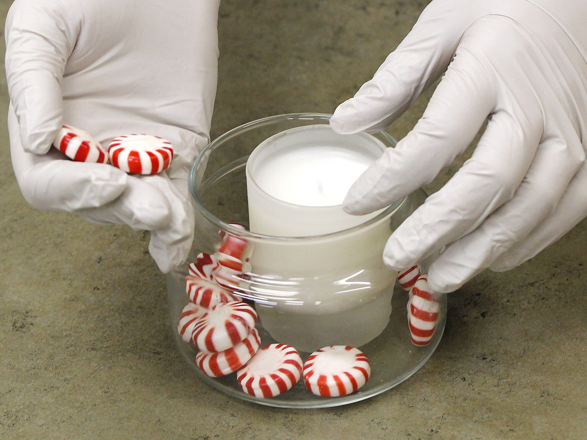 Peppermint Candle Holder Candle Making Techniques