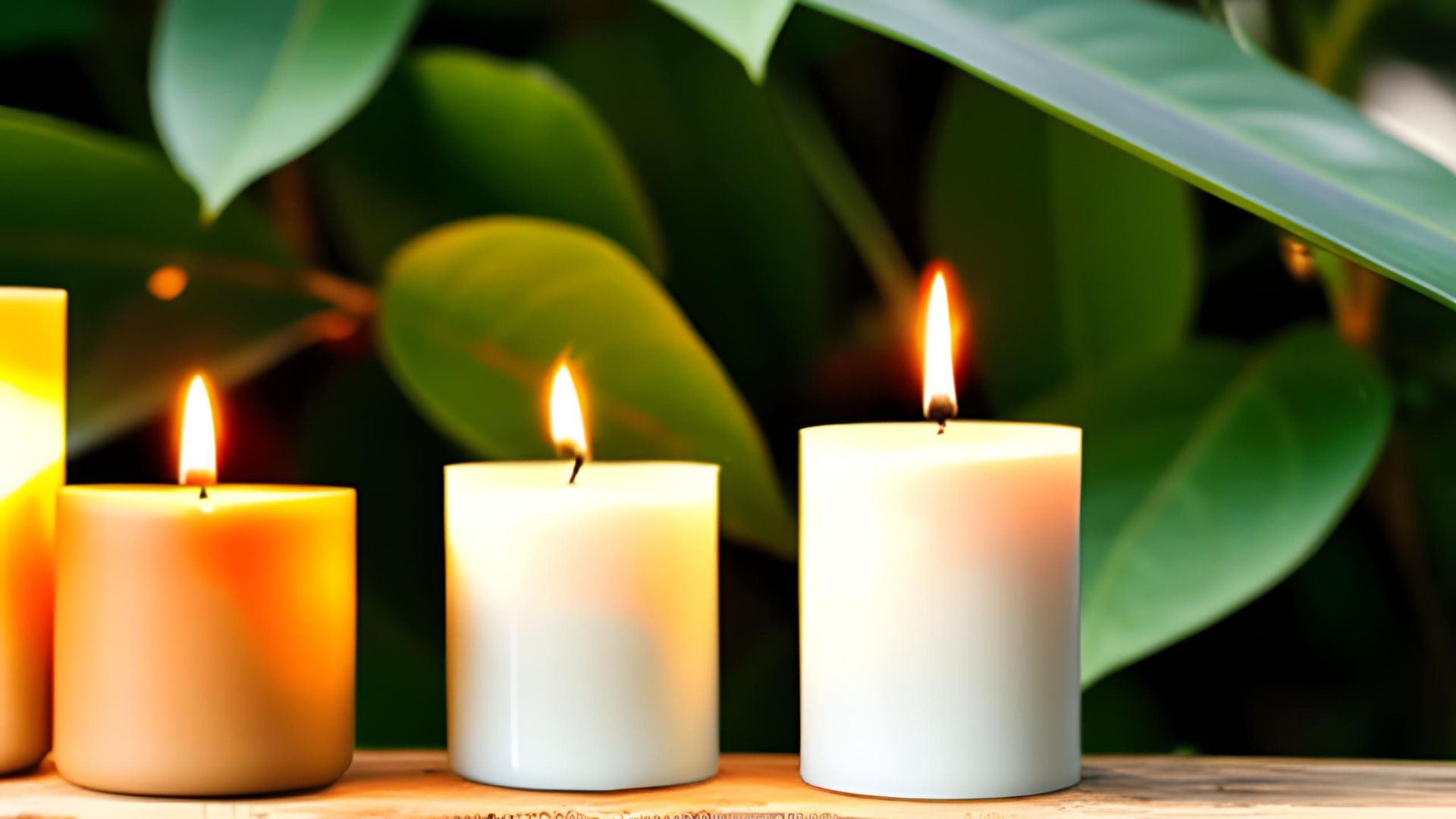 Ecofriendly candle making