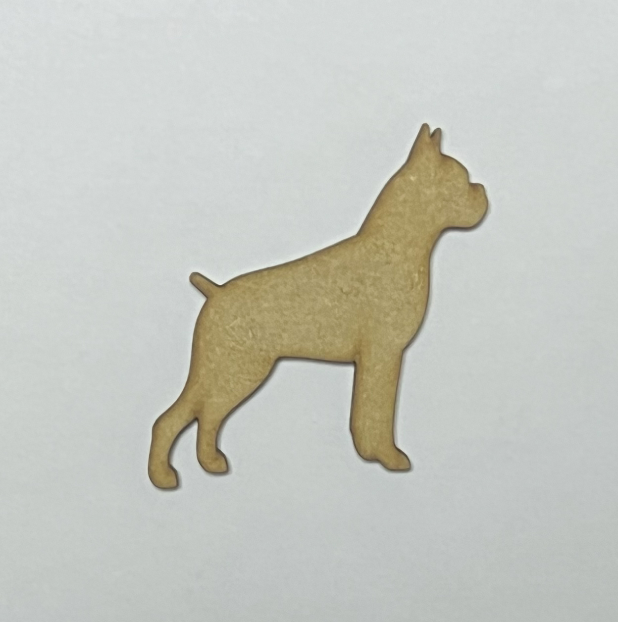 Wooden MDF Boxer Dog Candy Carts UK