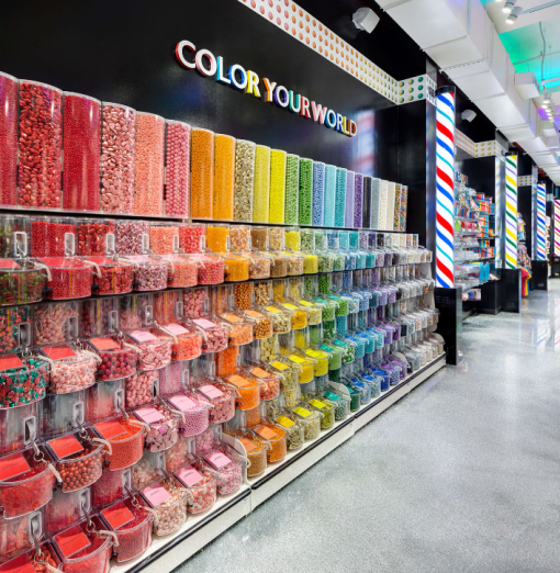 Create An Entire Candy Wall For Your Candy Store Candy Display