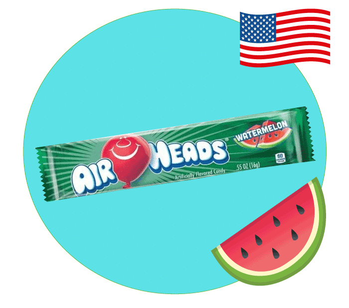 Airheads pastèque Candy Crazy