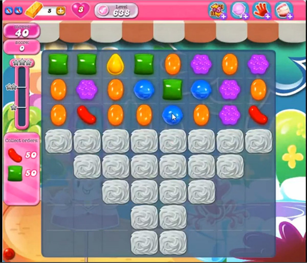 Candy Crush Level 638 Tips and Walkthrough Video