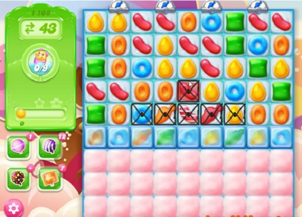 Candy Crush Jelly Level 1108 Tips and Walkthrough Video