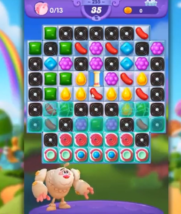 Candy Crush Friends Level 255 Tips and Walkthrough Video