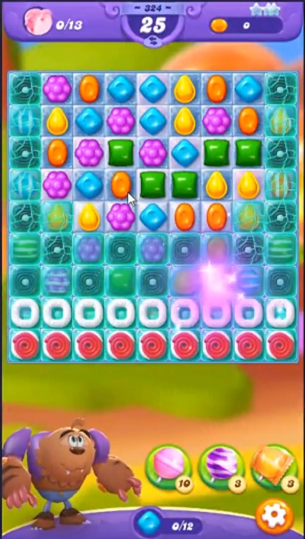 Candy Crush Friends Level 324 Tips and Walkthrough Video
