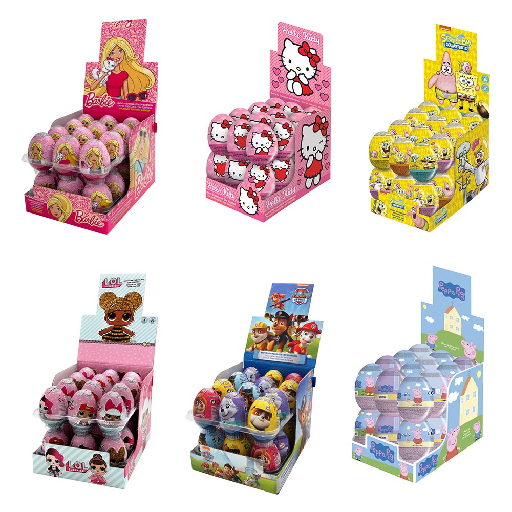 Assorted Surprise chocolate egg Candy Empire