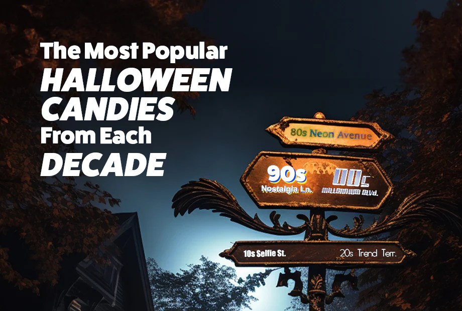 Popular Halloween Candies From Each Decade! Candy Funhouse CA