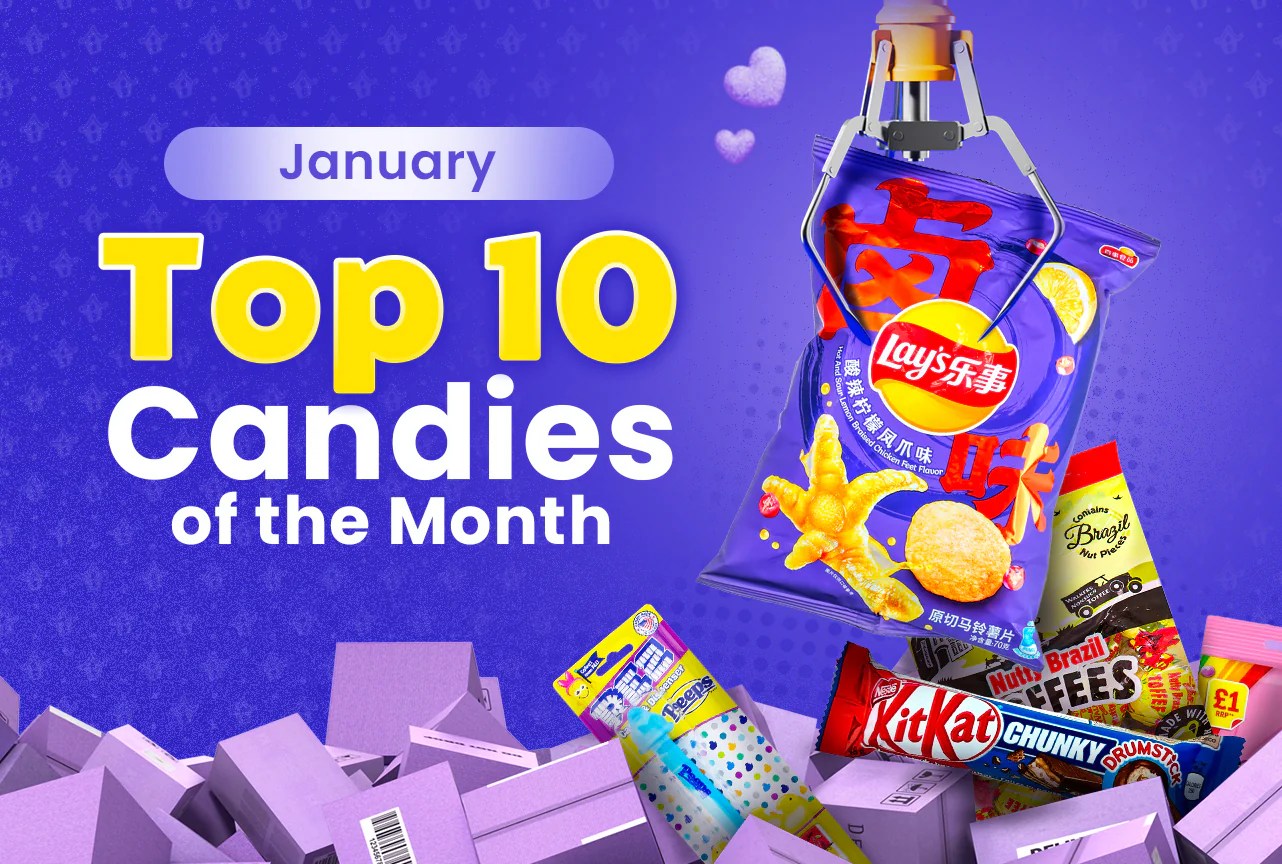 Top 10 Candies of The Month January Candy Funhouse US