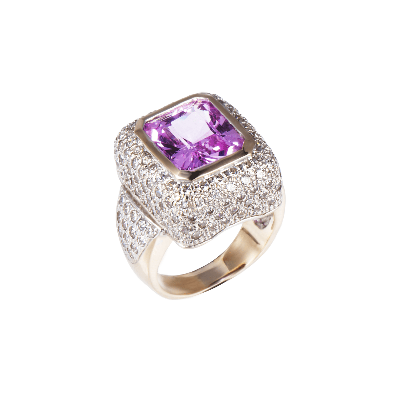 Pink Comfit Ring Candy Ice Jewelry