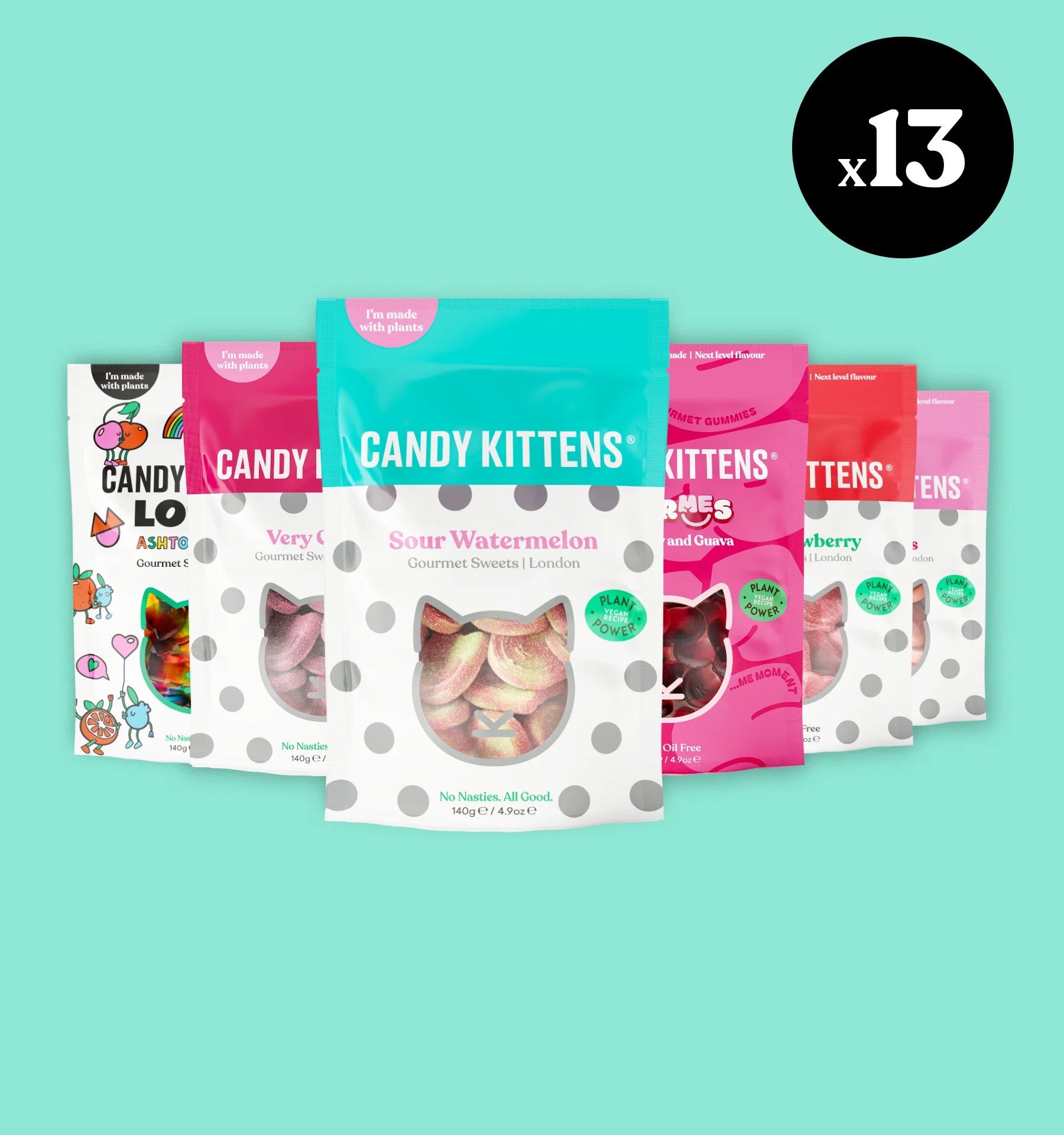 Candy Kittens Gourmet Vegan Sweets No Nasties. All Good