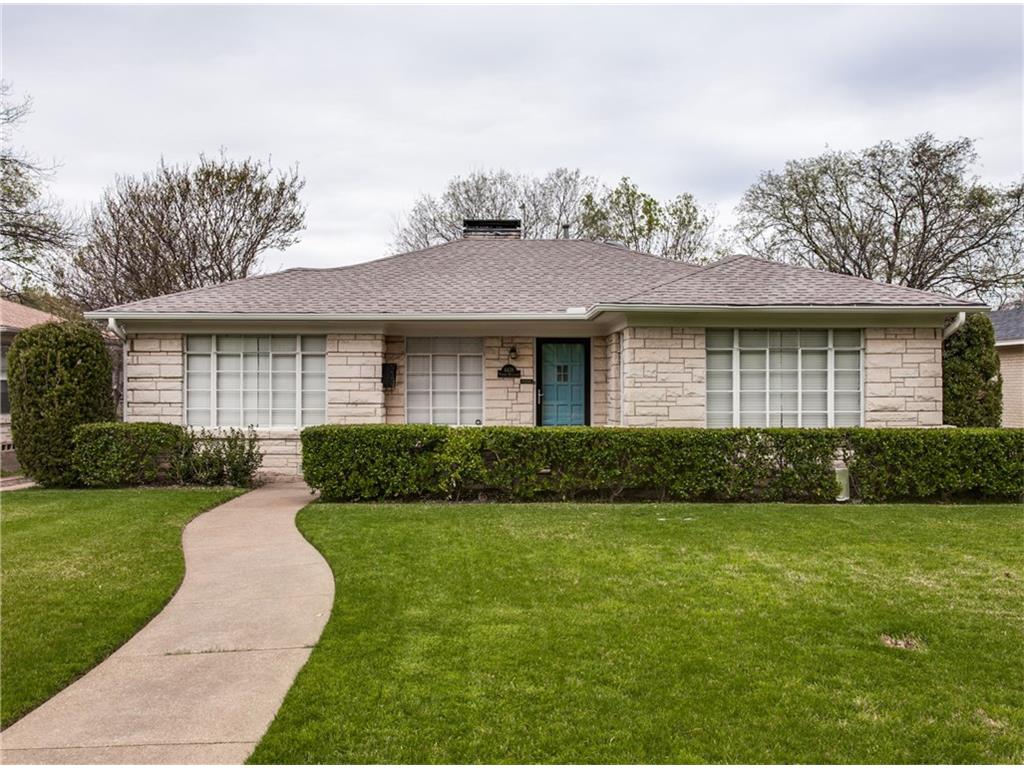 Classic Austin Stone Cottage in Lakewood Pairs Perfectly Preserved