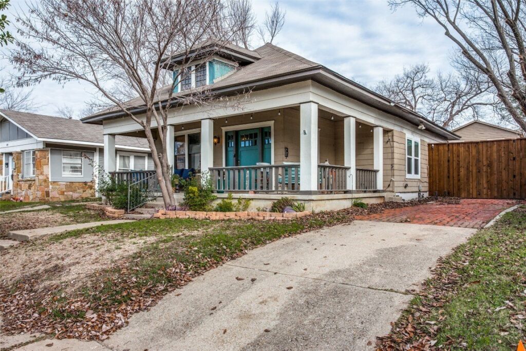 This PicturePerfect Bungalow in Fort Worth's Historic Fairmount is