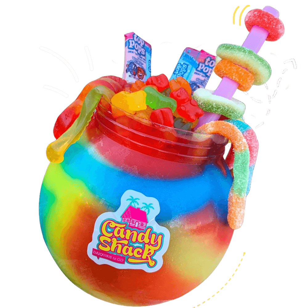 Candy Shack Daiquiris Home of the Favorite Daiquiri.