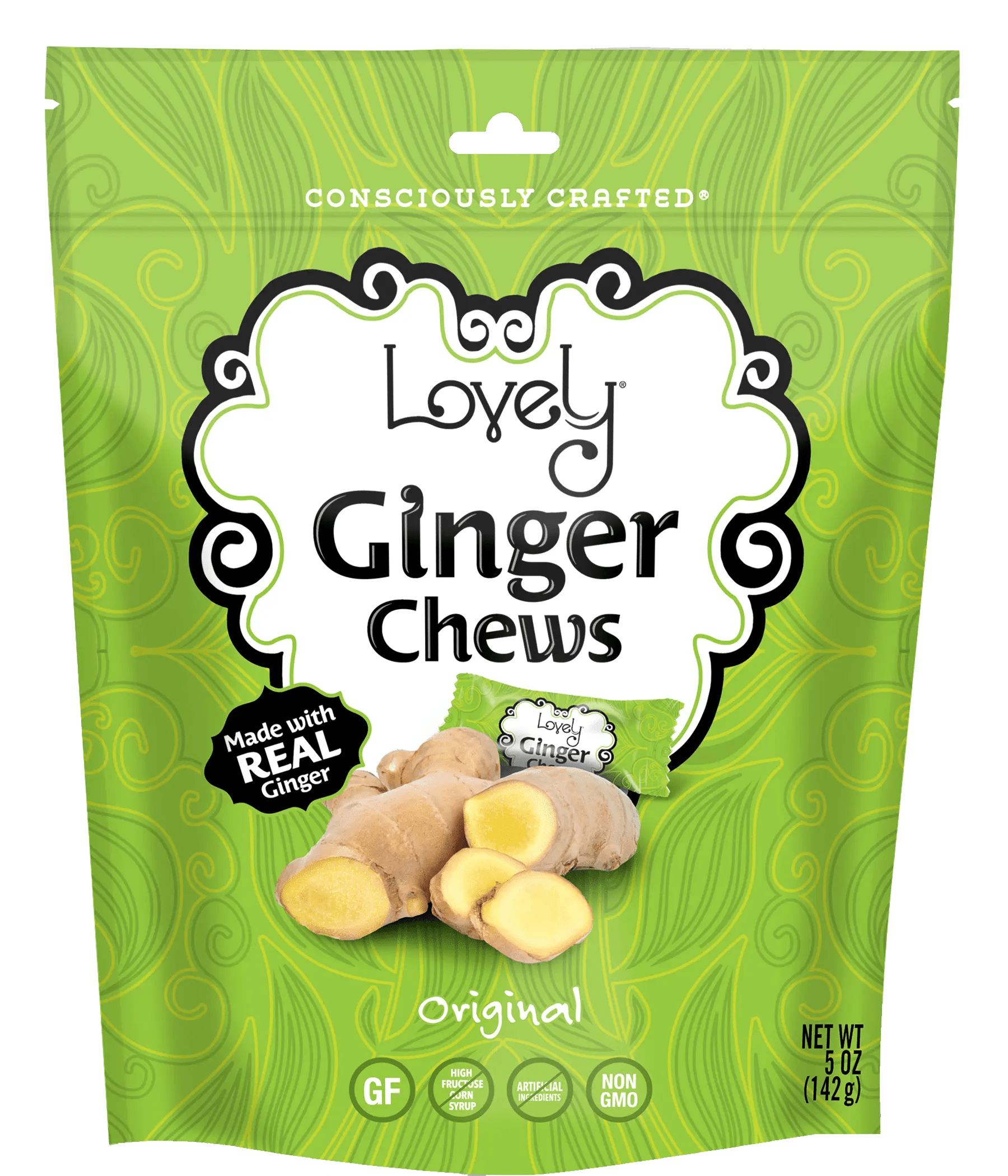 Lovely Candy Introduces Ginger Chews NCA