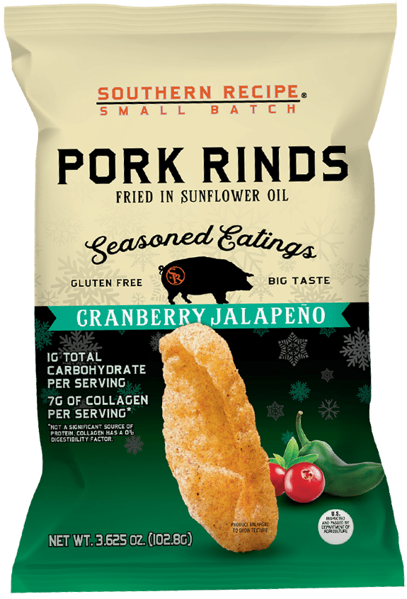Rudolph Foods Adds Southern Recipe Pork Rinds In Holiday Flavors NCA