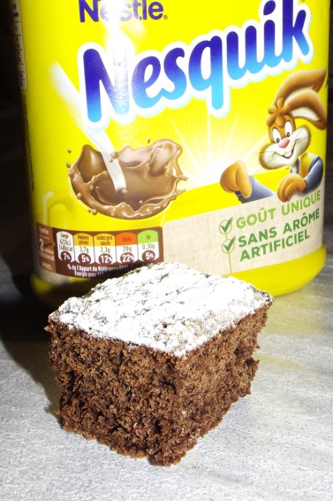 Gateau Au Cacao Nesquik Facile Ca Ne Sent Pas Un Peu Le