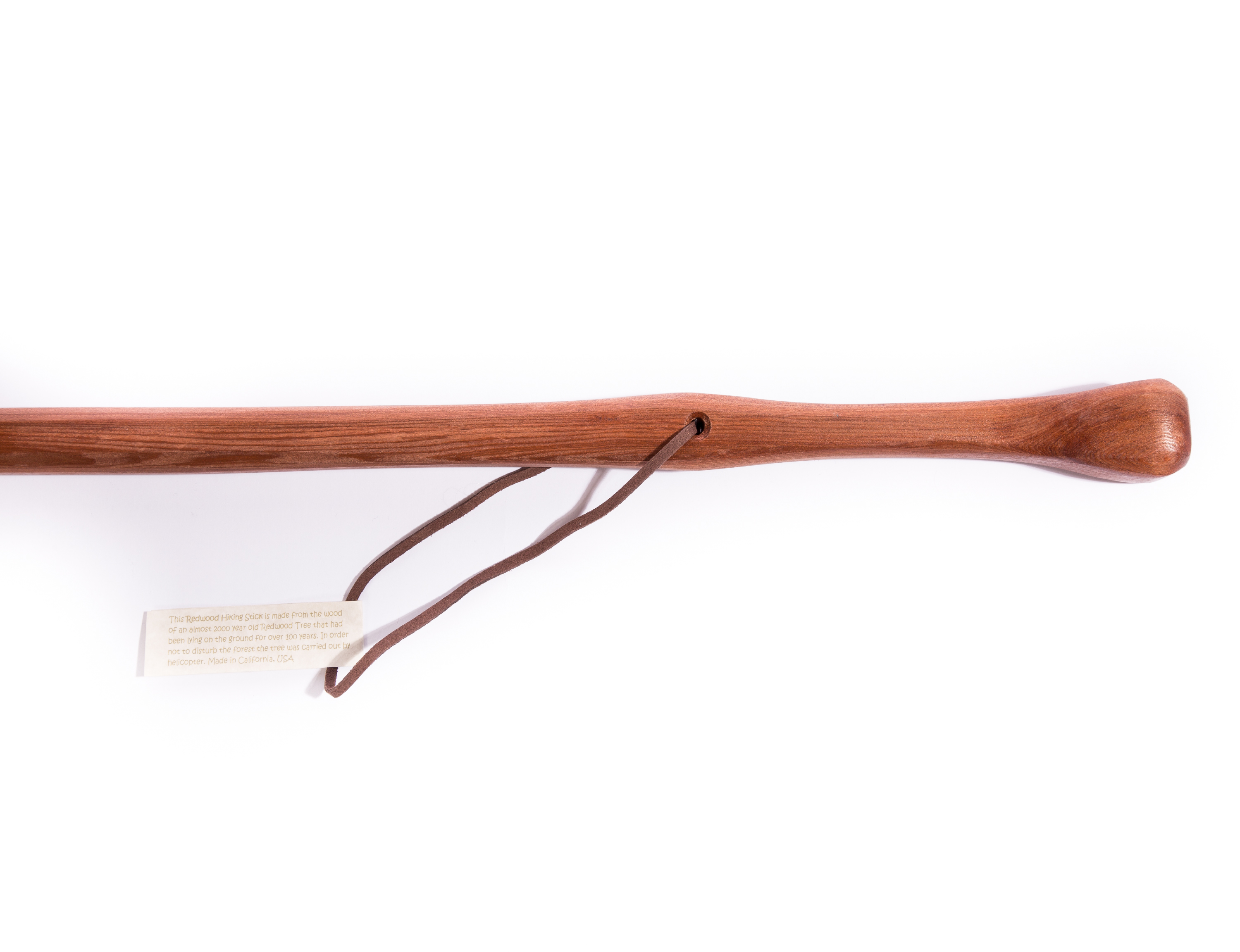 Redwood Hiking Stick Cane Walk