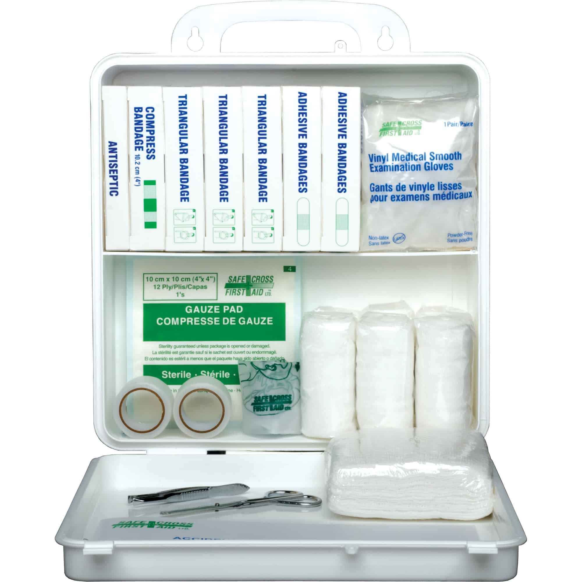 First Aid Kits, Federal, Metal Box, Unitized 24 Units Personal