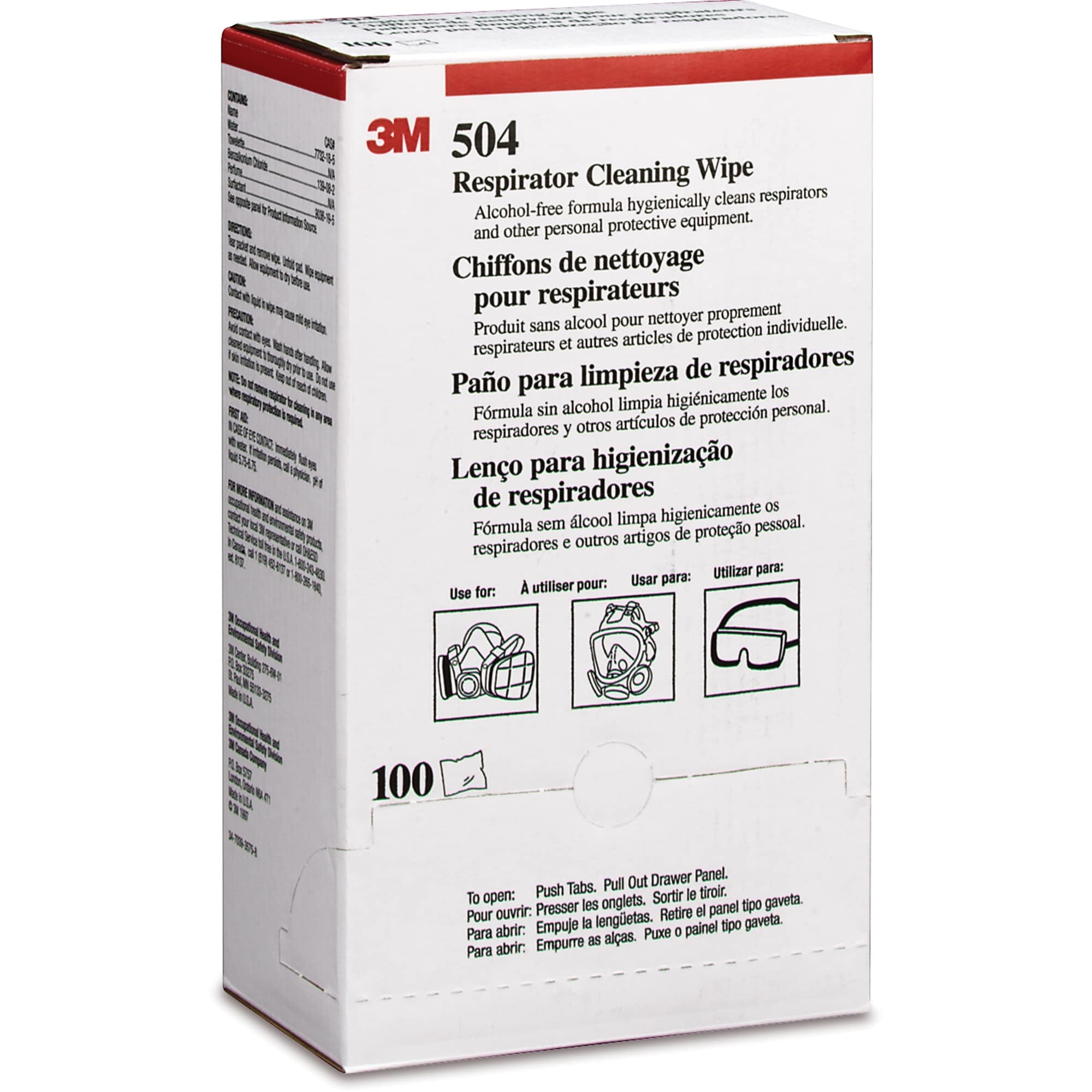 3M Respirator Cleaning Wipes Personal Protective Equipment Buy