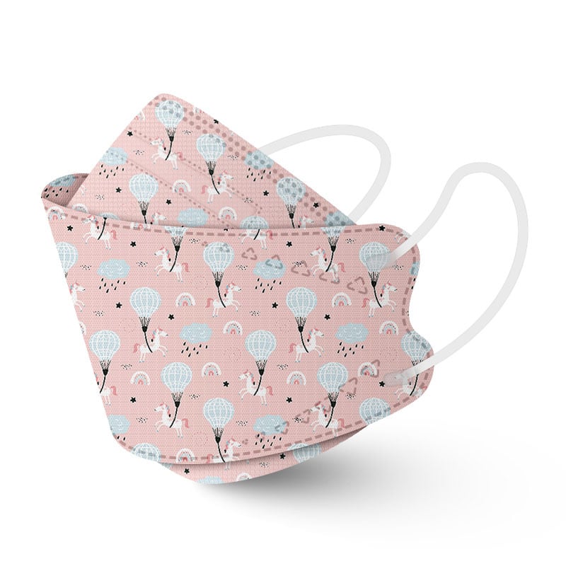 CMF083 Kids KN95 Mask For Age 410 Up! Unicorn! (10pcs/pk