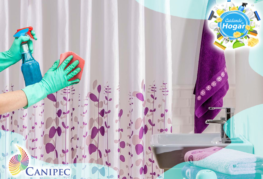 Cómo limpiar las cortinas de baño CANIPEC