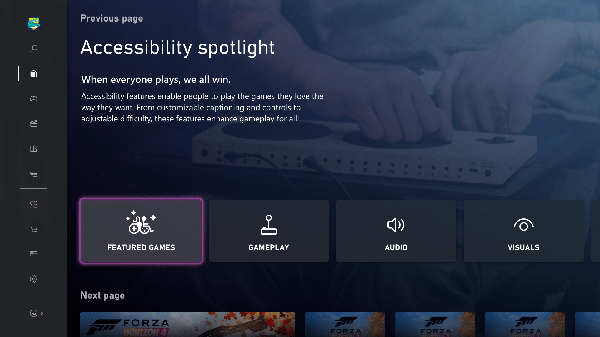 Xbox introducing accessibility tags to Microsoft Store Xbox App