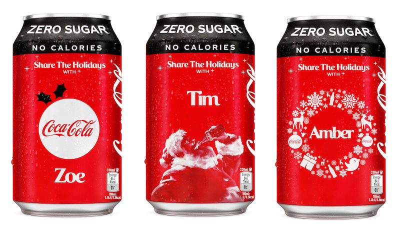 Coca Cola Christmas 2022 Coca-Cola Launches Personalised Christmas Cans In Support Of Uk Homeless Charity | The Canmaker