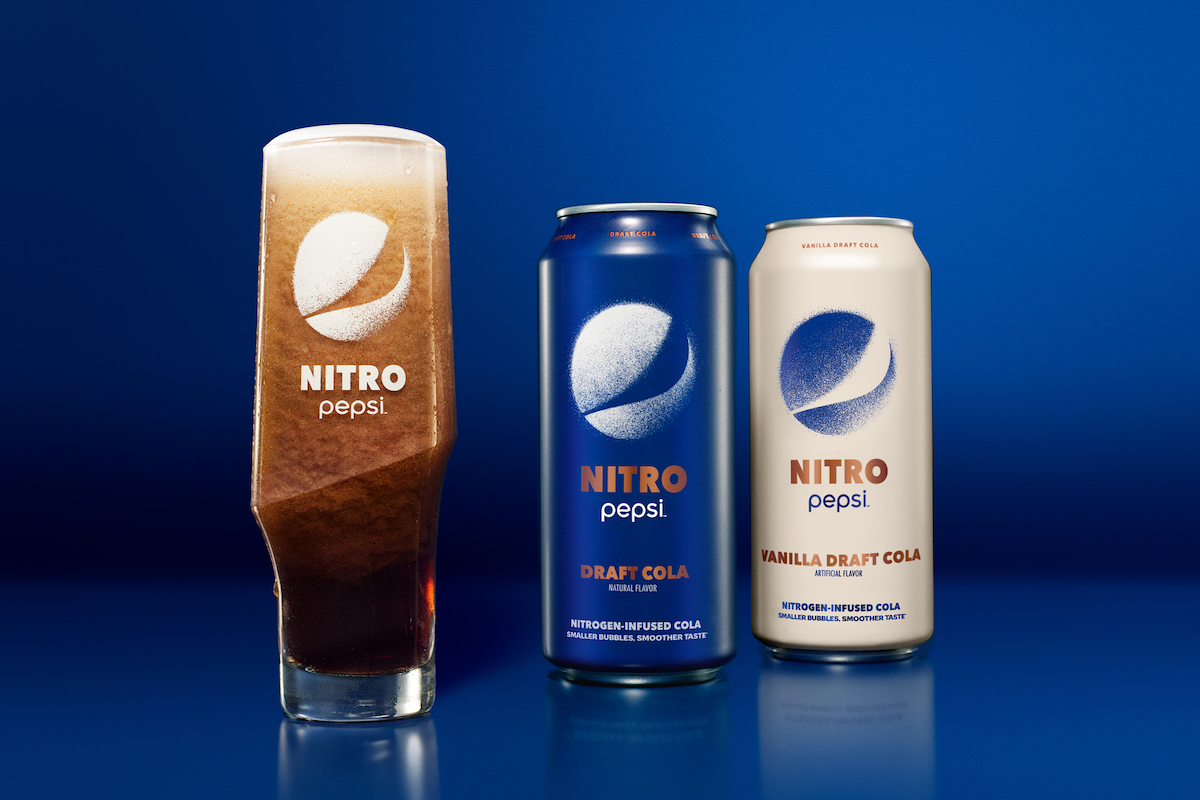 Nitrogeninfused cans of Pepsi promise softer bubbles The Canmaker