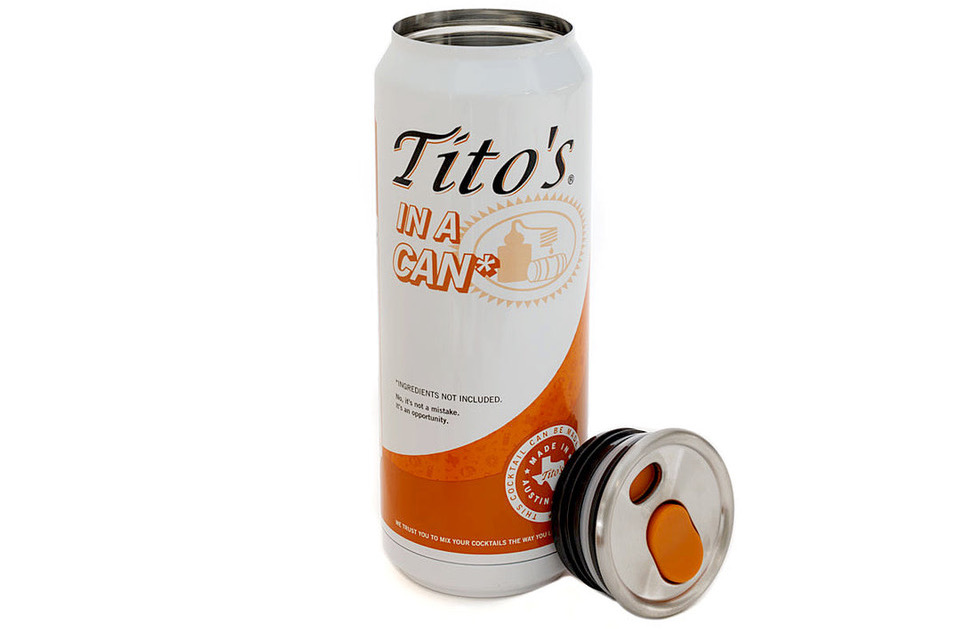 Tito’s puts customers in the mix with reusable DIY RTD can The Canmaker