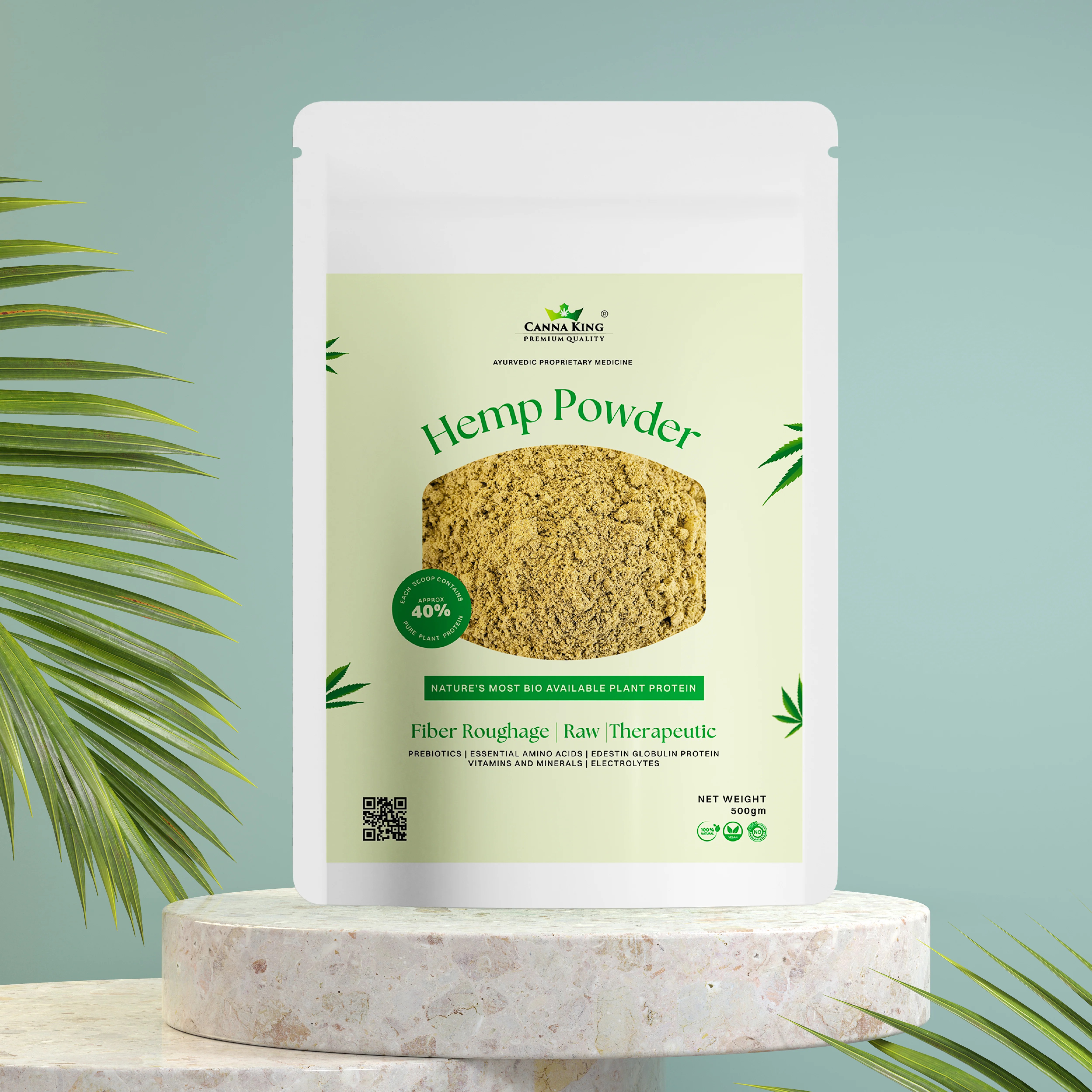 Buy Hemp Protein Powder In India 100 Vegan Protein Canna King