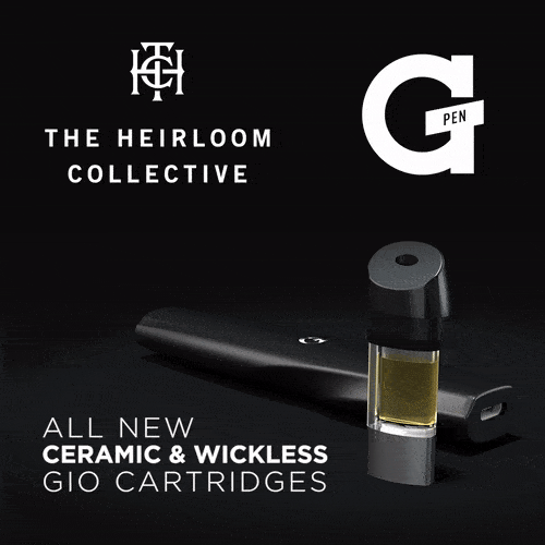 CHECK OUT THIS NEW G PEN WITH GIO CARTRIDGES BY THE HEIRLOOM COLLECTIVE Canna Provisions