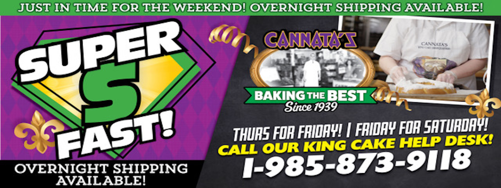 Cannatas King Cakes