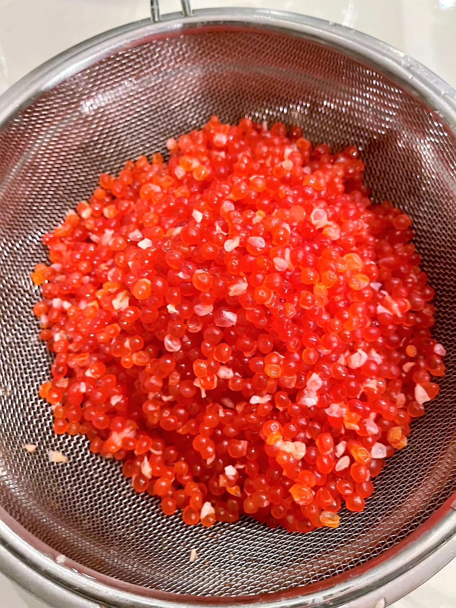 How To SaltCure Salmon Roe And Make Ikura Caviar