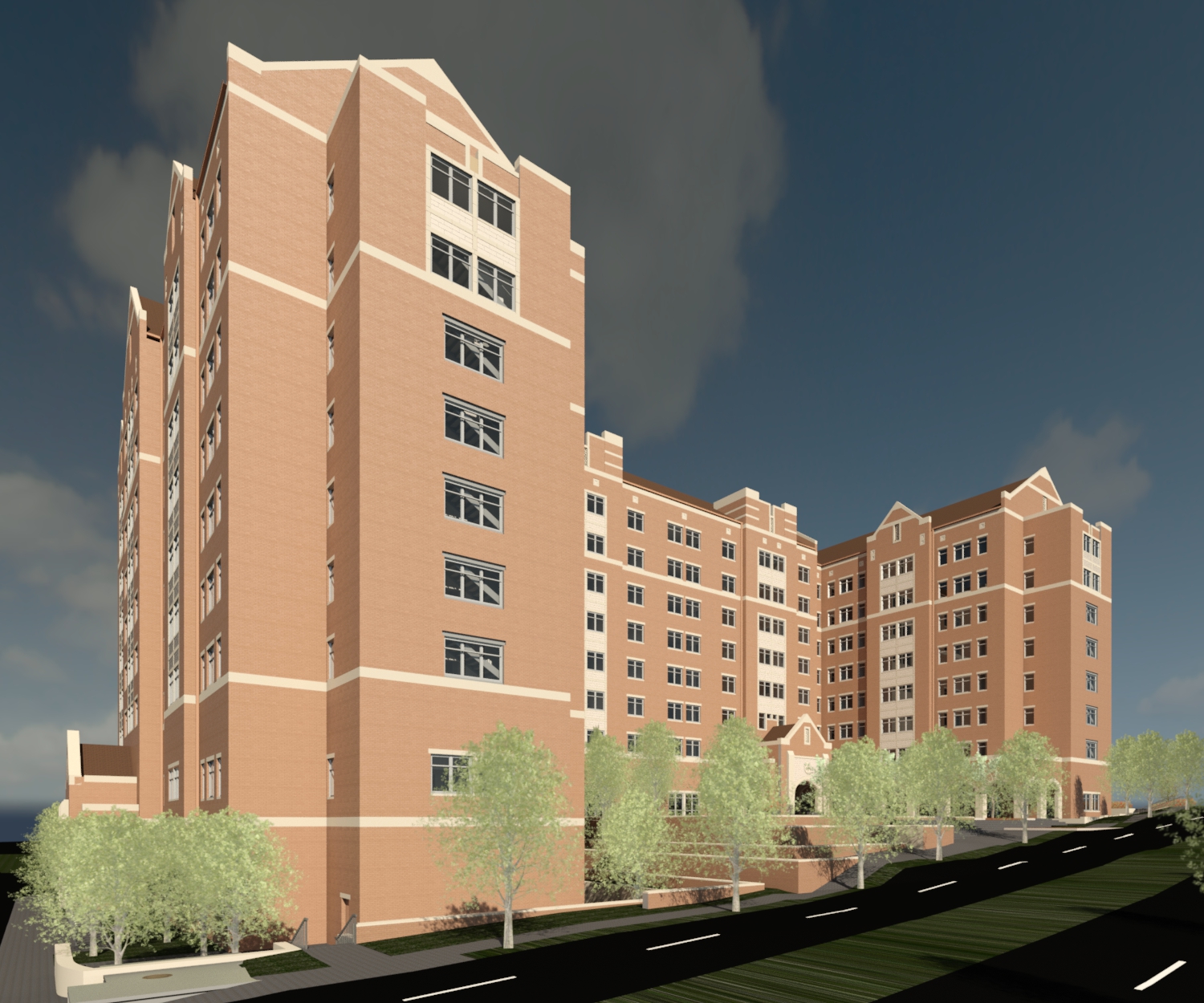 University of Tennessee Stokely Hall Student Housing Cannon & Cannon