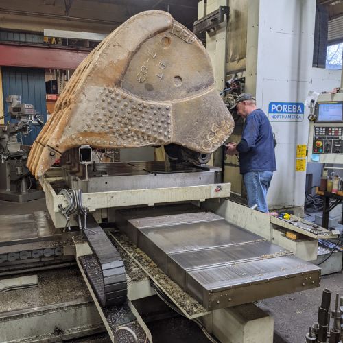 CNC Boring Mill Cannon Machine Inc