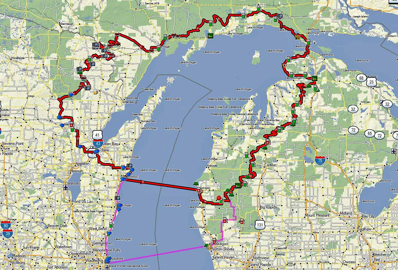 WisconsinMichigan Adventure Trail