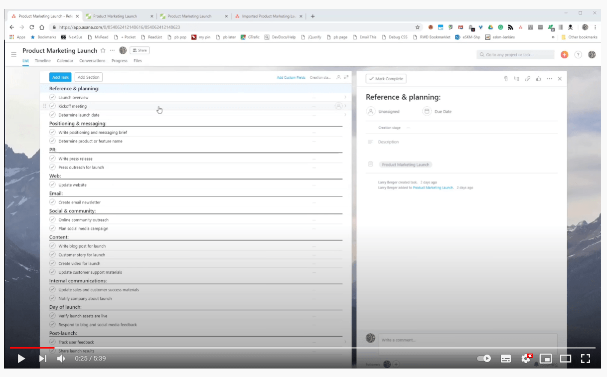 Location Overview in Lists, Folders, and Spaces (custom fields