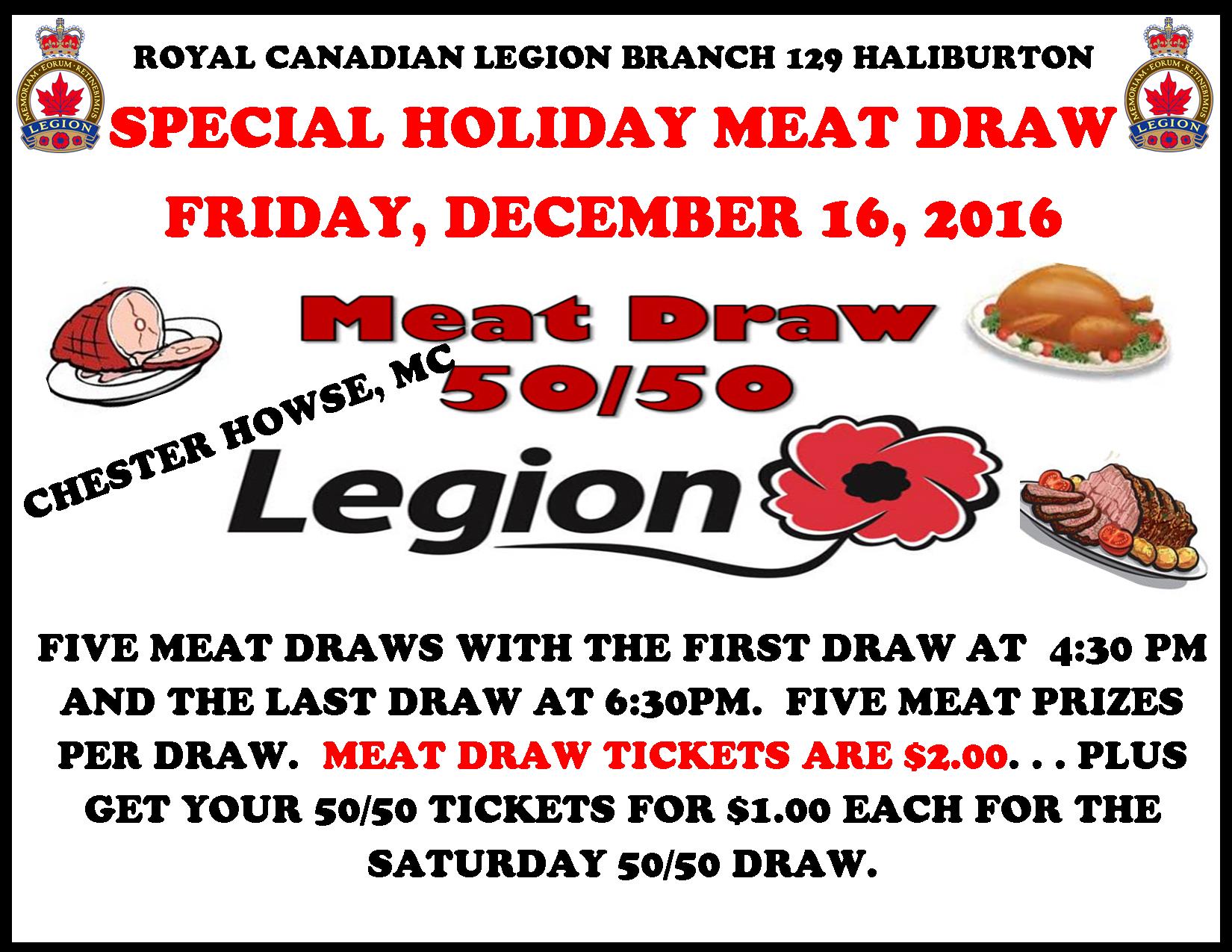 holidaymeatdrawdec162016 Canoe FM