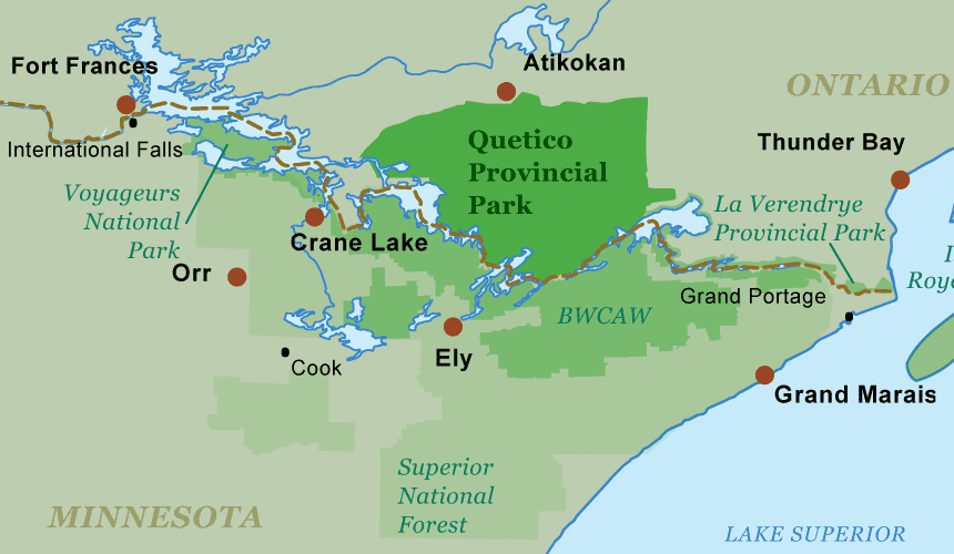 Quetico Provincial Park Guide