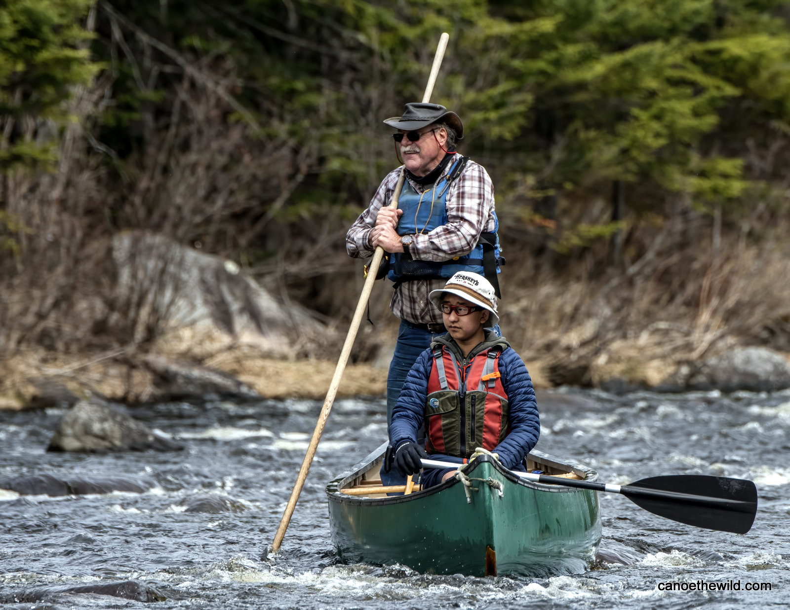 Wayne Daggett Maine Guide Canoe the Wild