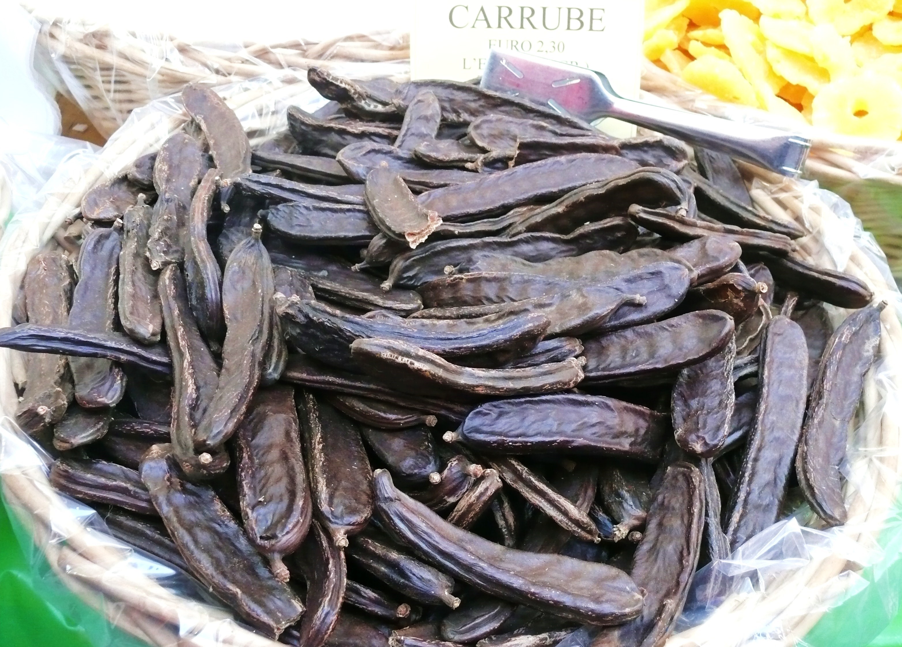 Dried carob pods Canopy Canopy