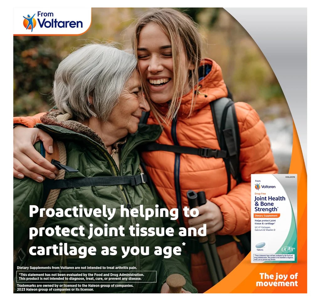 Voltaren Joint Health & Bone Strength Dietary Supplement 30 Tablets