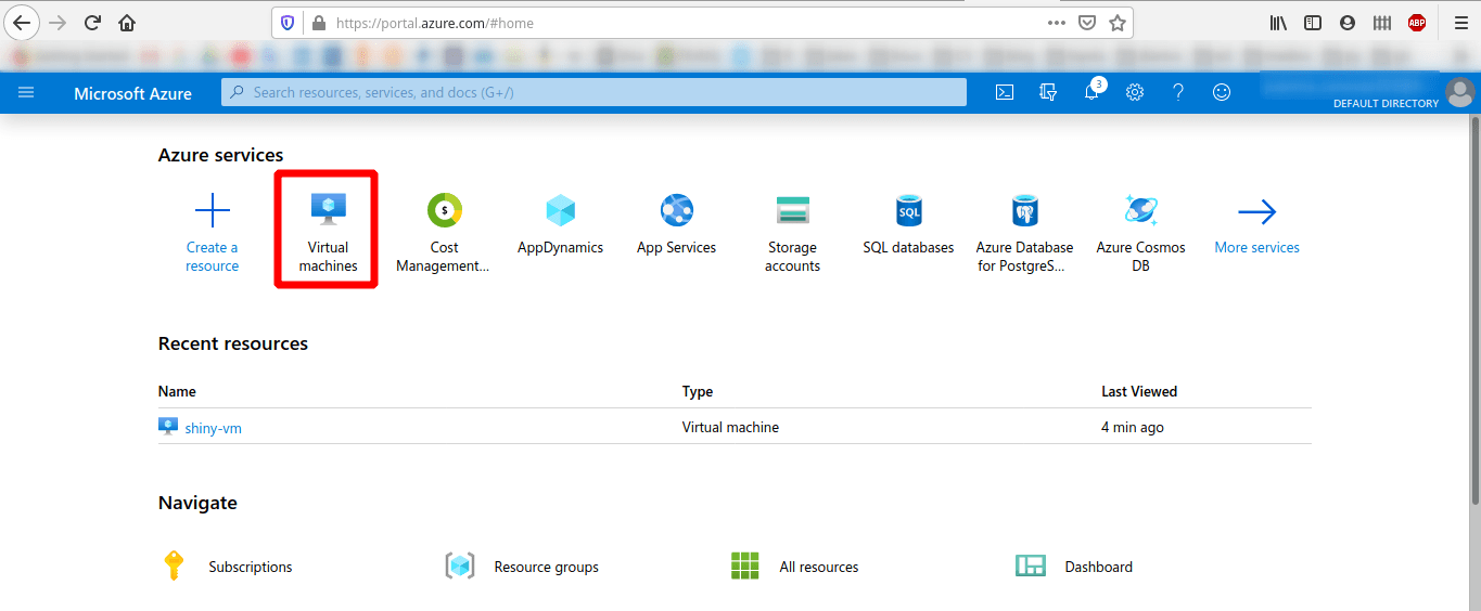 Deploy you own Shiny Server on Azure JM