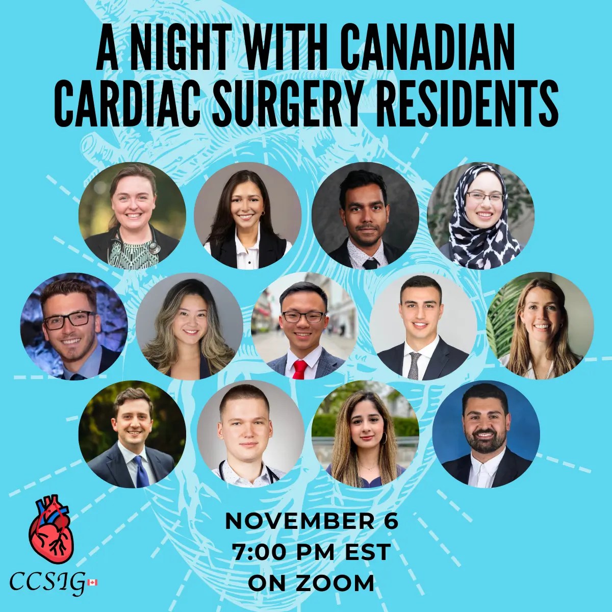 A Night with Canadian Cardiac Surgery Residents CANPREPP