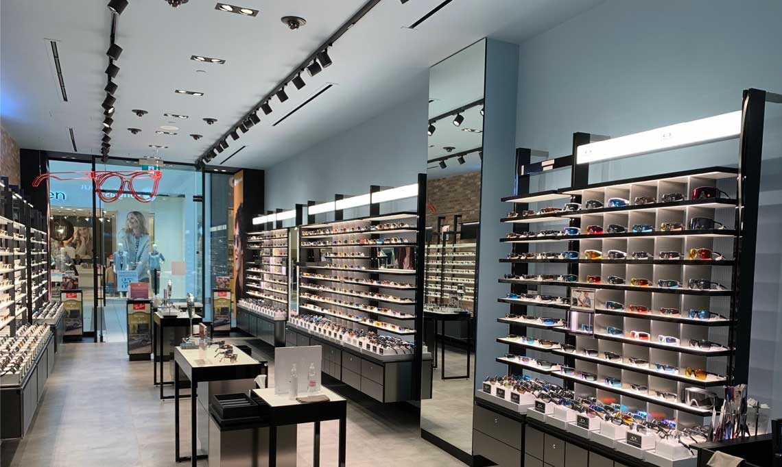 Sunglasses Hut Mayfair Mall Canpro General Contractors and