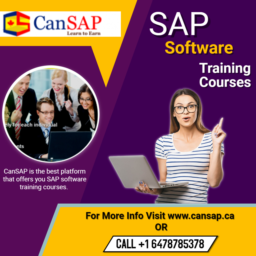 Get Enrolled For The Best Sap Software Training Courses Cansap