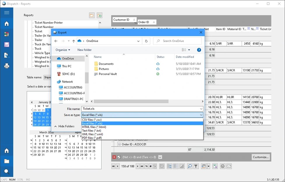 Truck Scale Ticketing Software