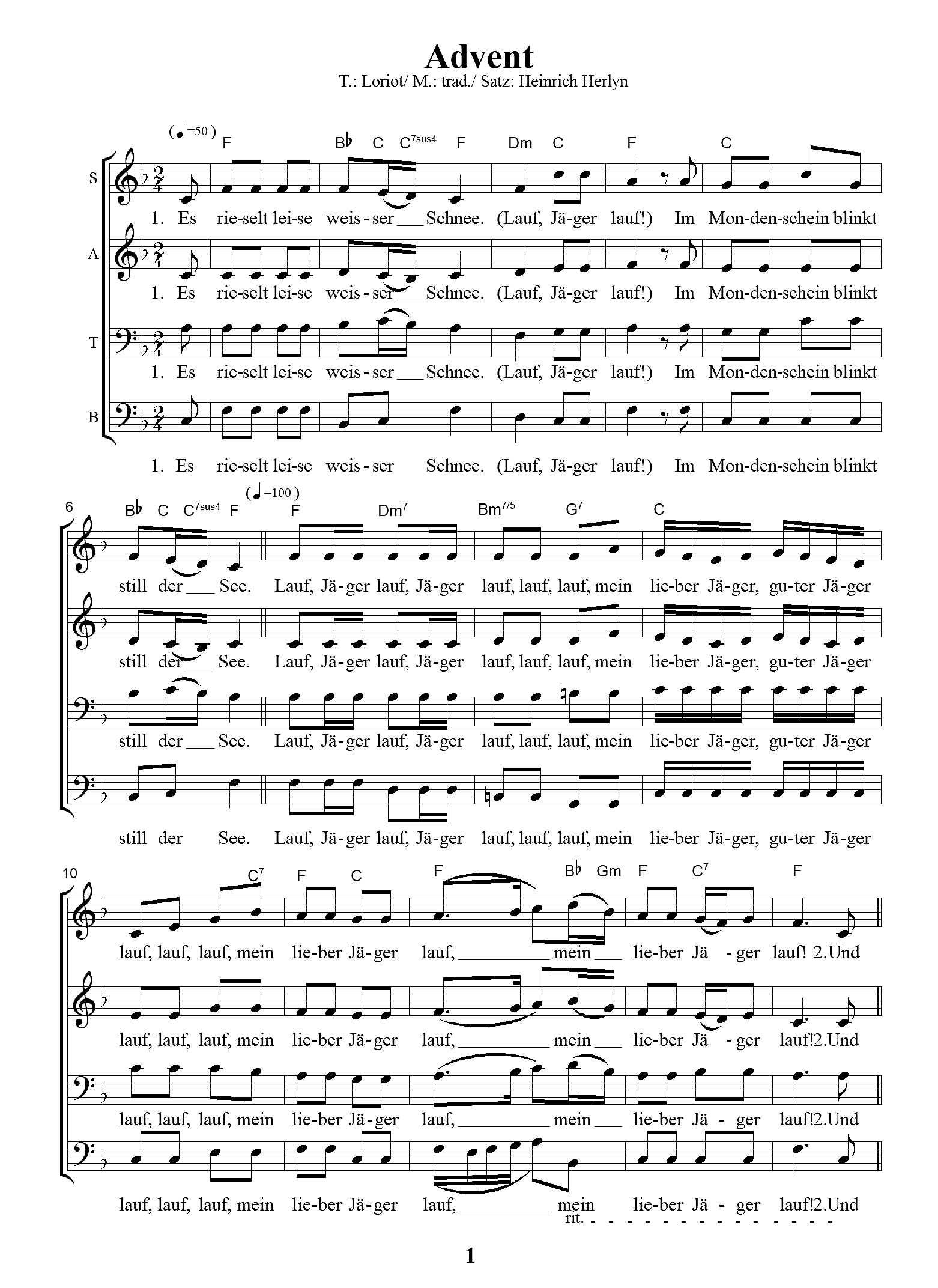 Krimi Canto Chormusik