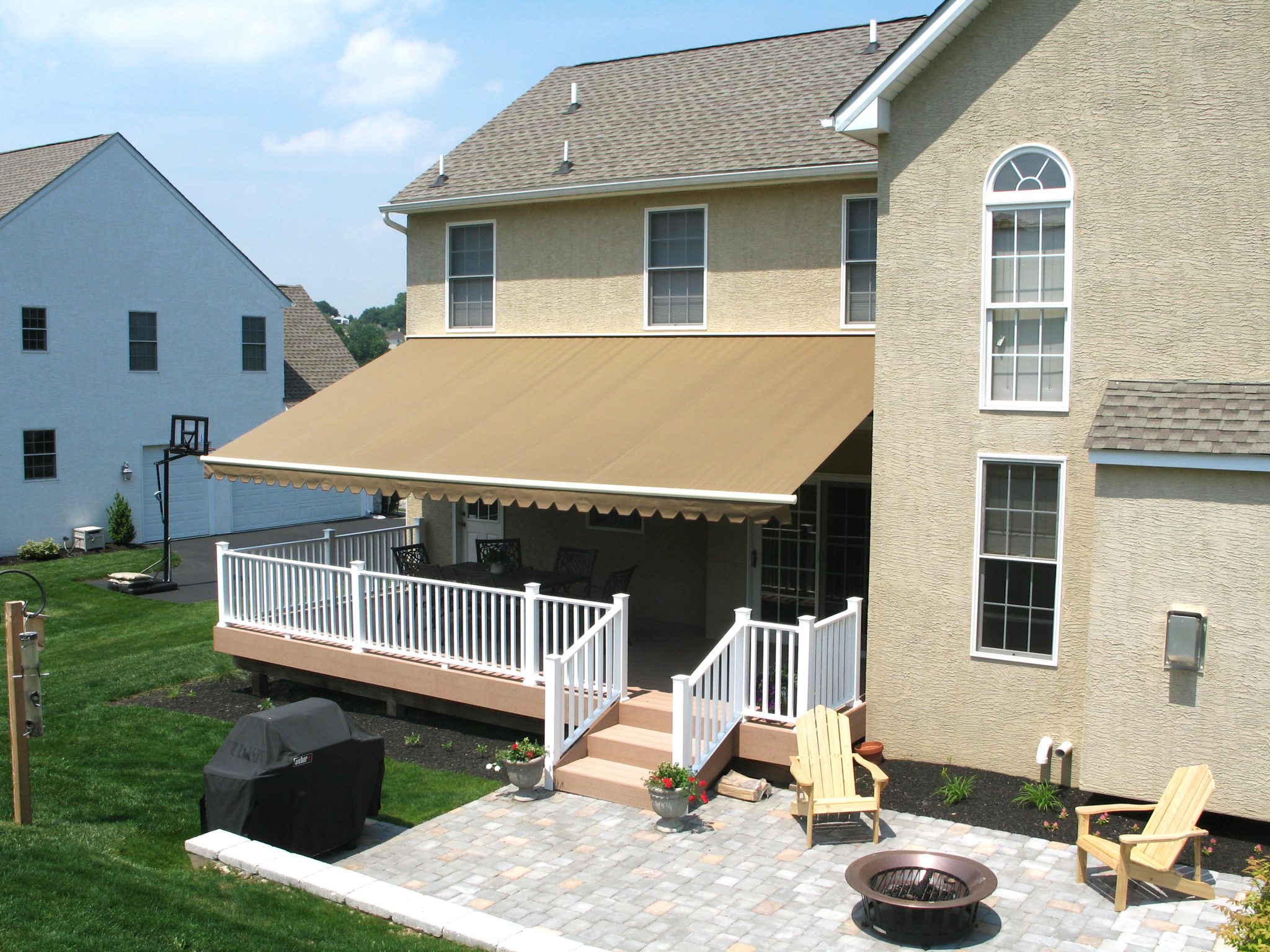 Canvas & Fabric Awnings Patios, Porches, Windows and Pergolas